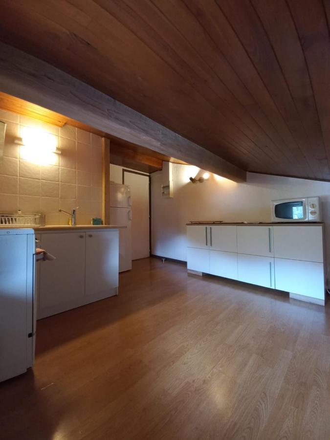 Logement Mansarde Dans Maison Avec Jardin En Bord De Piste, Vue Montagne เลอุชส์ ภายนอก รูปภาพ